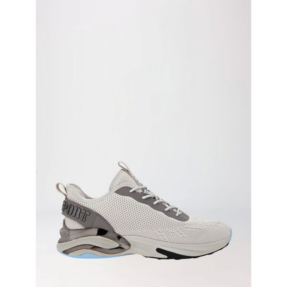 Plein Sport Men Crochet Knit Sneakers Plein Sport